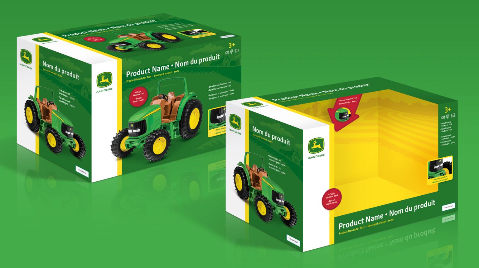 Packaging Design Jd In Store John Deere Packaging - Design Force