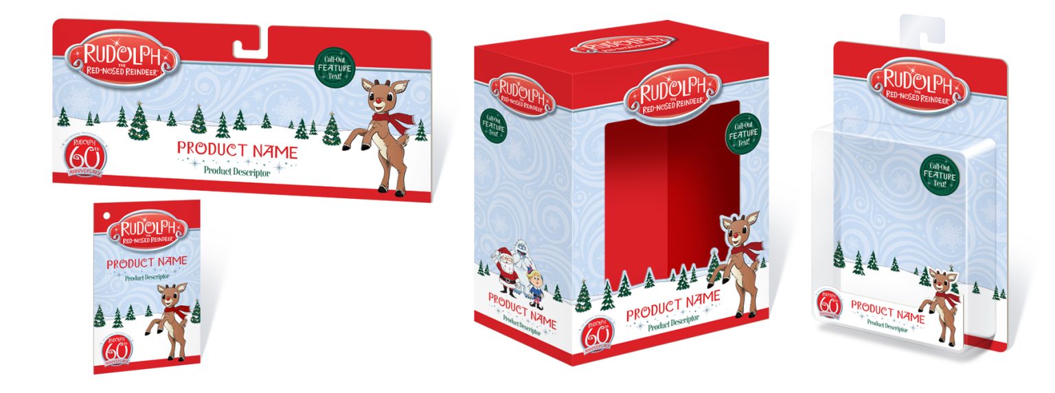 Rudolph the Red-Nosed Reindeer Packaging - Design Force