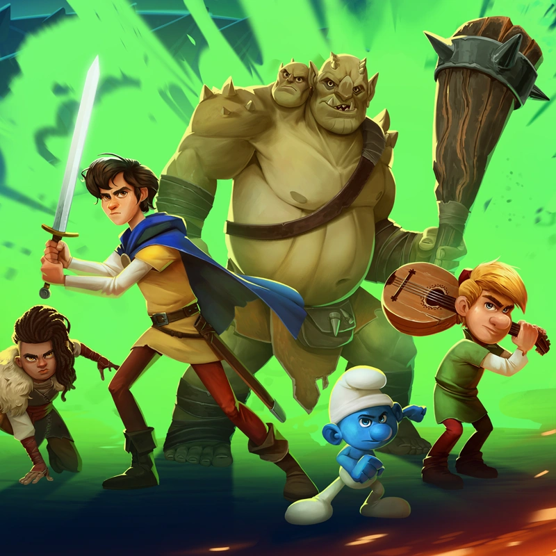 Cursedland Tales of Johan & Peewit Logo thumbnail image