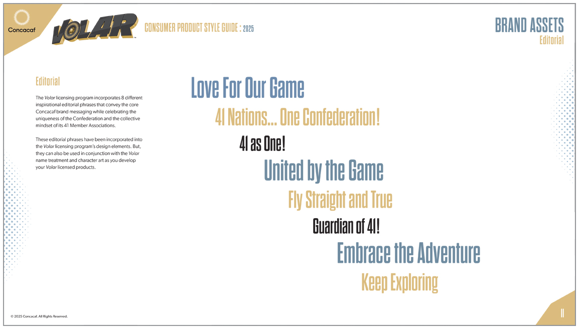 Volar style guide page 7
