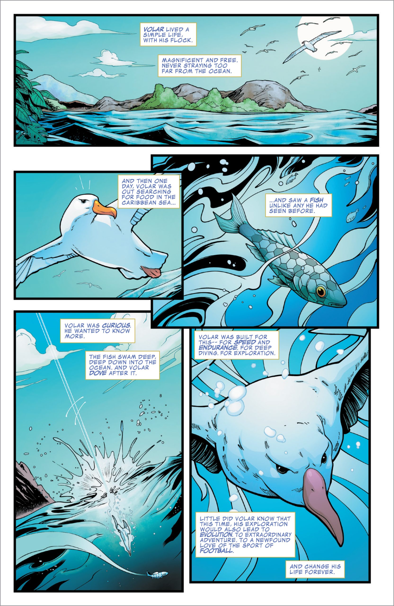 Volar comic book - page 2