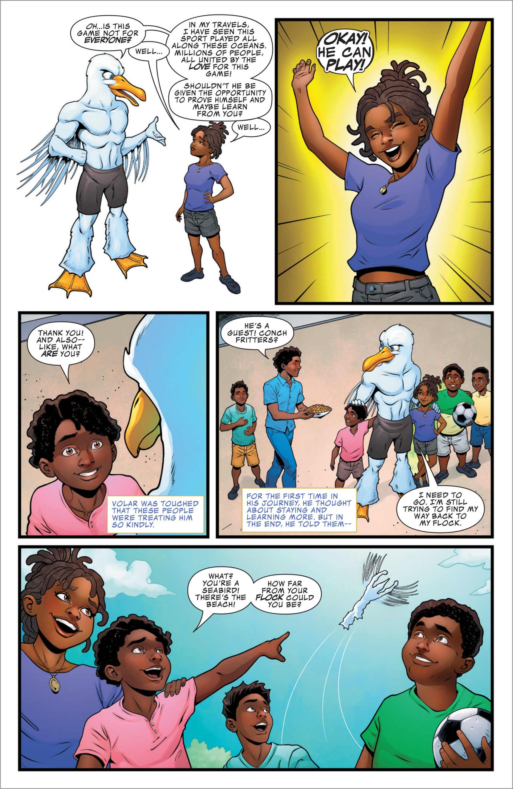 Volar comic book - page 8