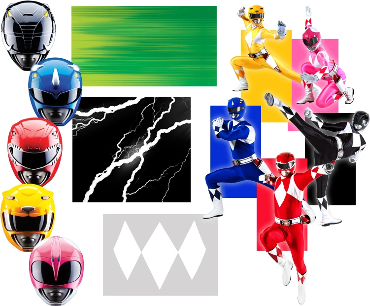 Mighty Morphin Power Rangers Re-Ignition Visual Cues