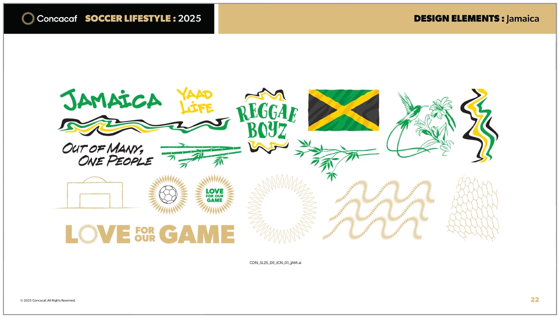 Concacaf Soccer Lifestyle Style Guide Page 13
