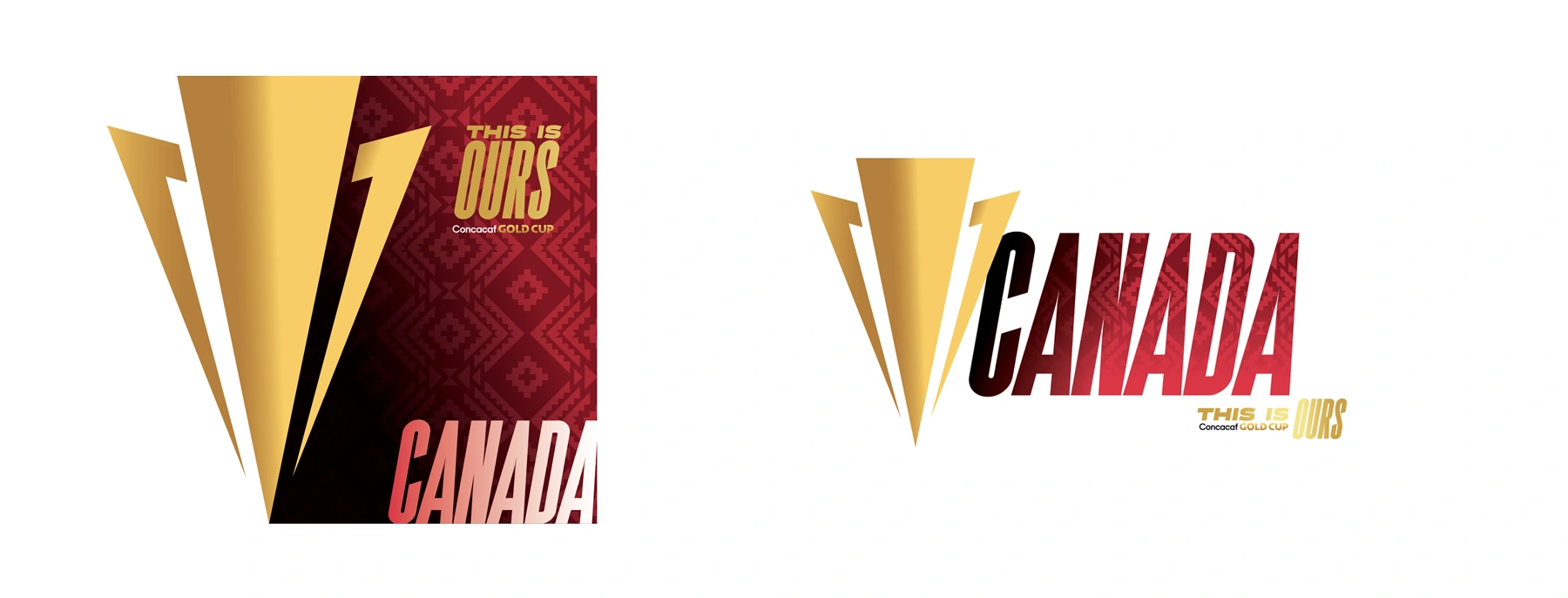 Concacaf Men's Gold Cup Assets Guide design elements - Canada