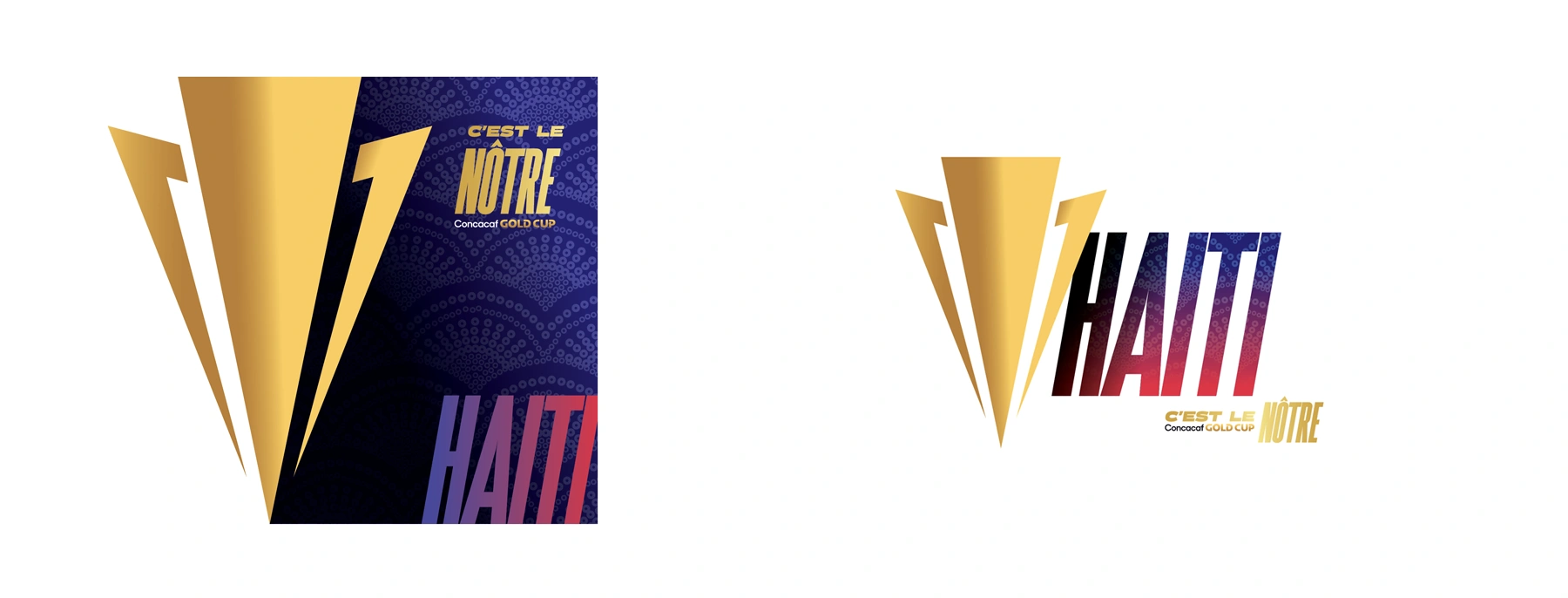Concacaf Men's Gold Cup Assets Guide design elements - Haiti