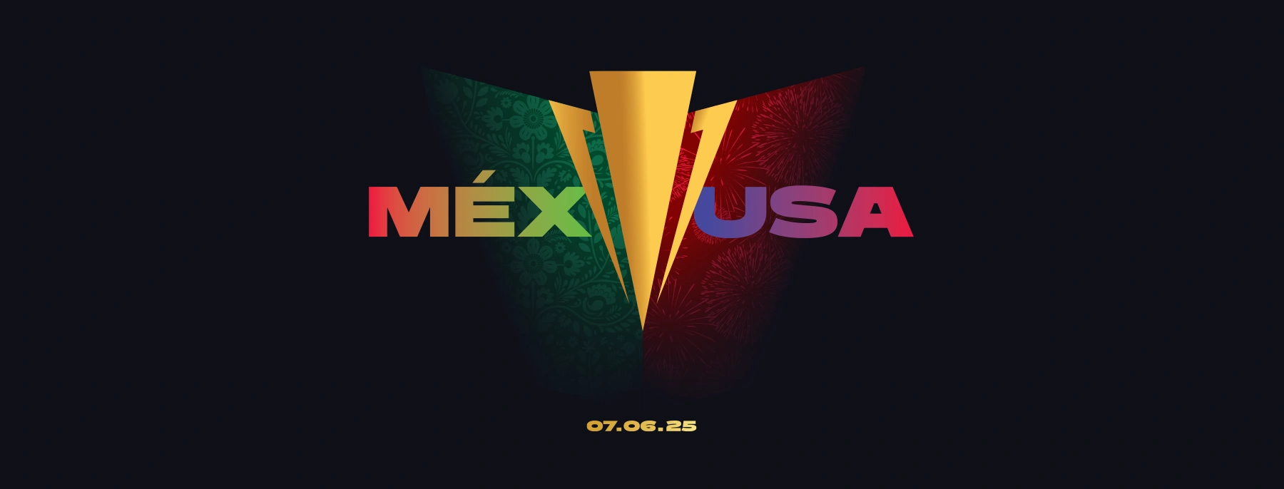 Concacaf Men's Gold Cup Assets Guide design elements - Finals-themed graphic