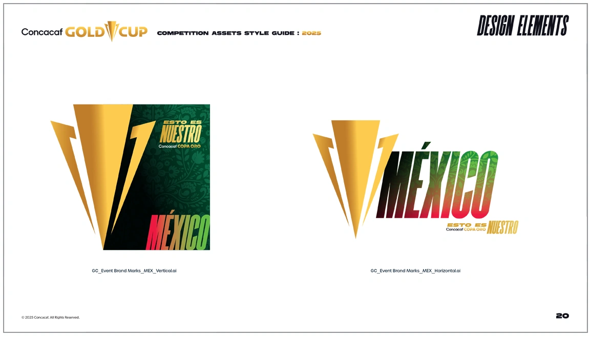 Concacaf Men's Gold Cup Assets Guide - page 8