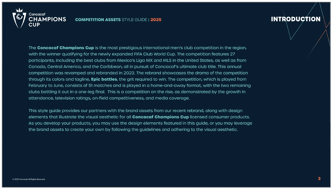 Concacaf Men's Champions Cup Asset Guide - Page 3