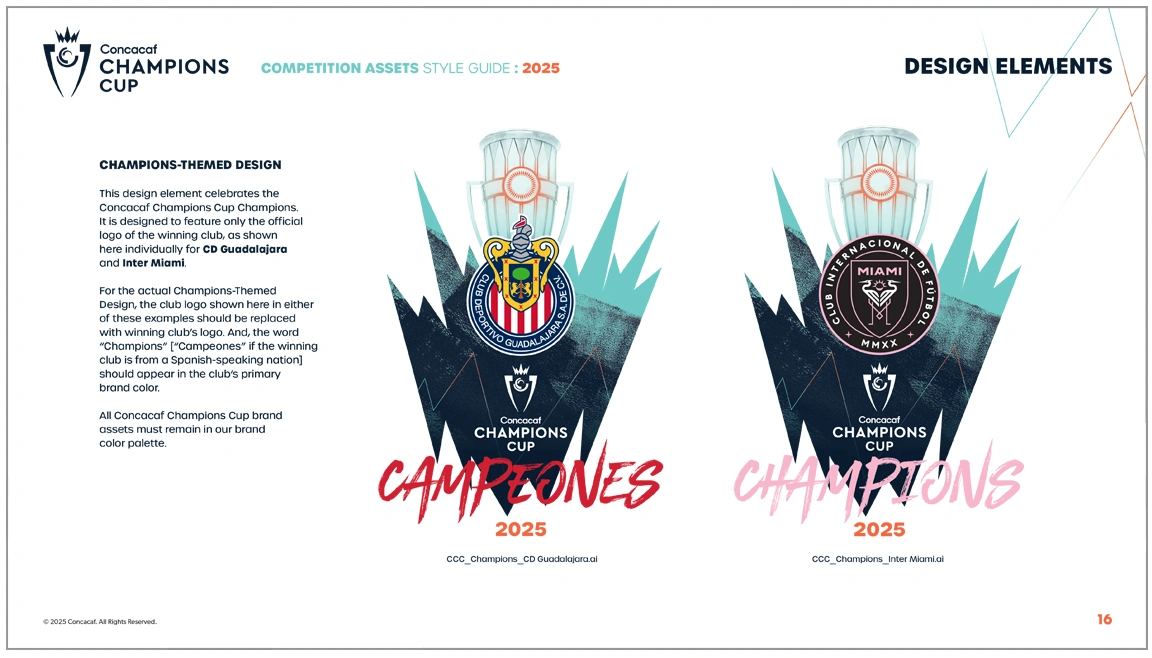 Concacaf Men's Champions Cup Asset Guide - Page 9
