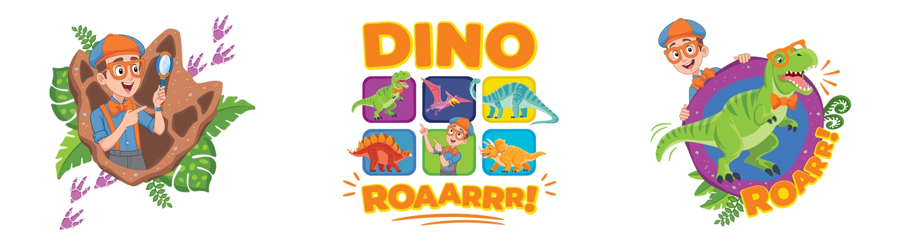 Blippi Core Style Guide Design Elements - Panel 5