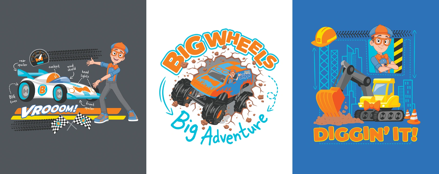 Blippi Core Style Guide Design Elements - Panel 7