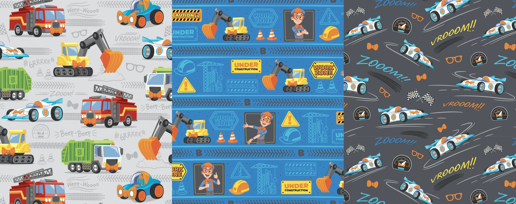 Blippi Core Style Guide Design Elements - Panel 9