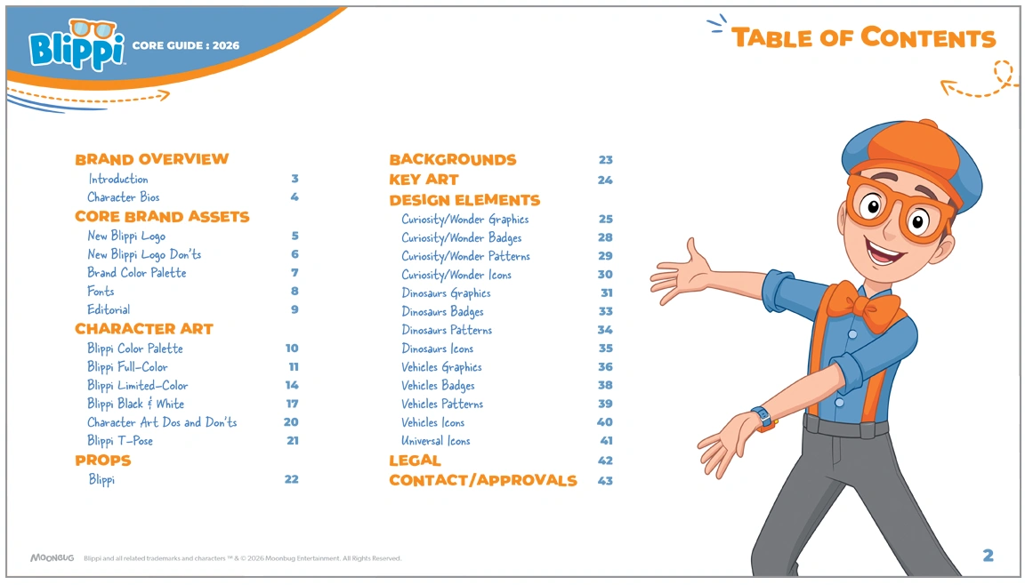 Blippi Core Style Guide - Page 2