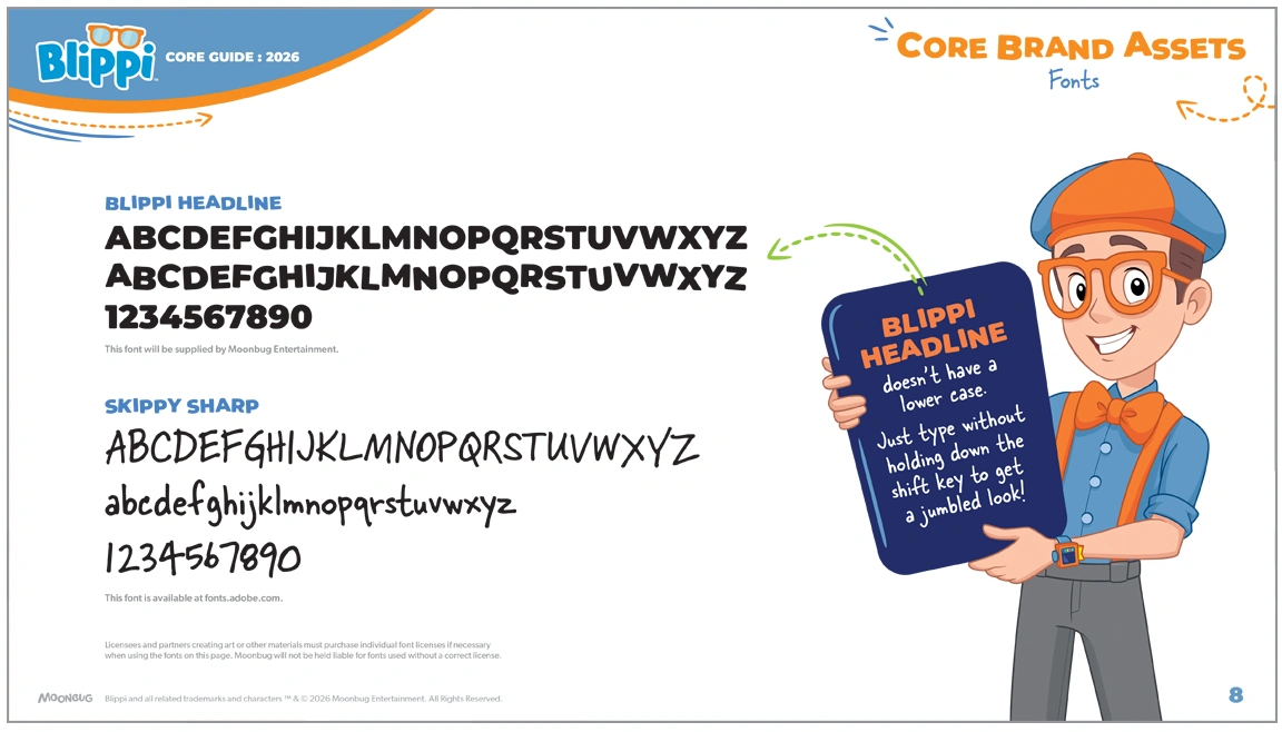 Blippi Core Style Guide - Page 4