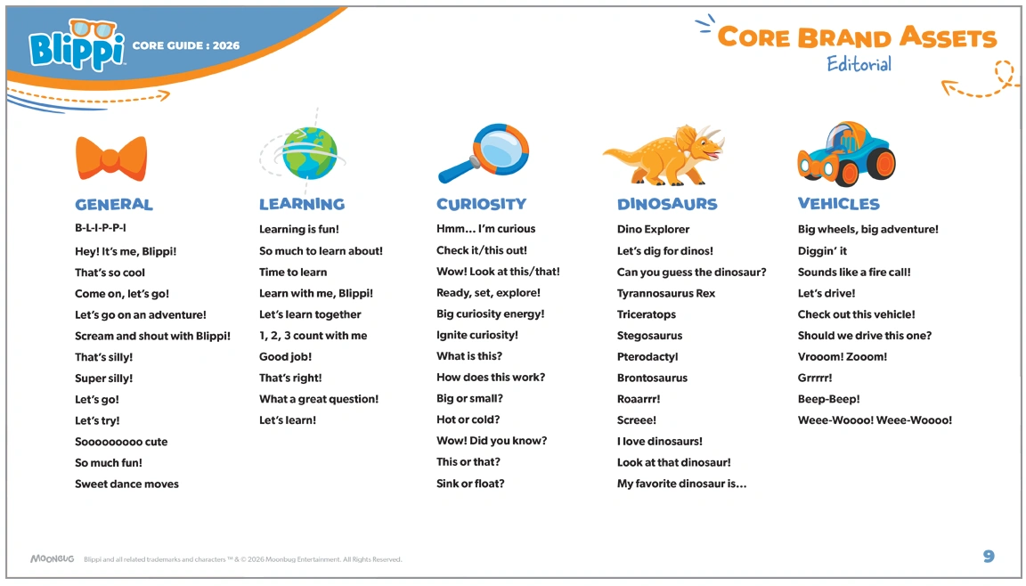 Blippi Core Style Guide - Page 5