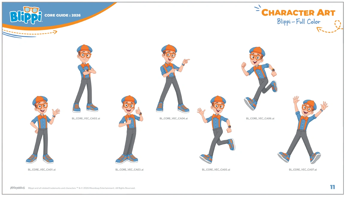 Blippi Core Style Guide - Page 6