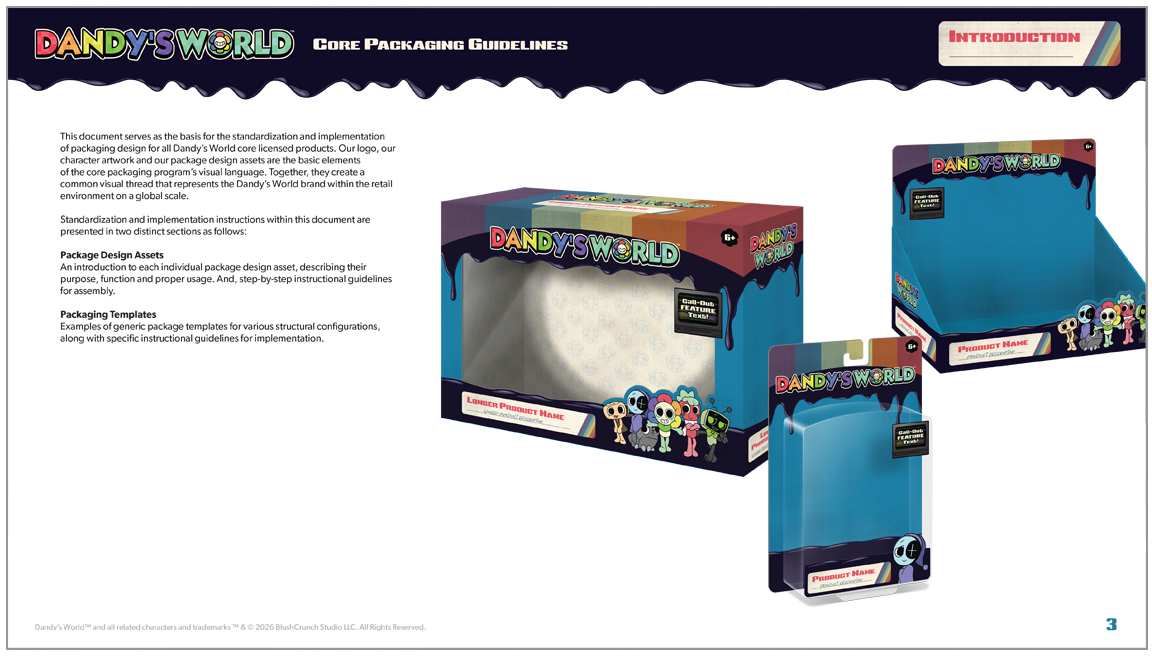 Dandy's World Packaging Program Guidelines Document Page 3